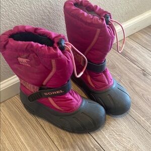 Sorel Pink Winter Boots